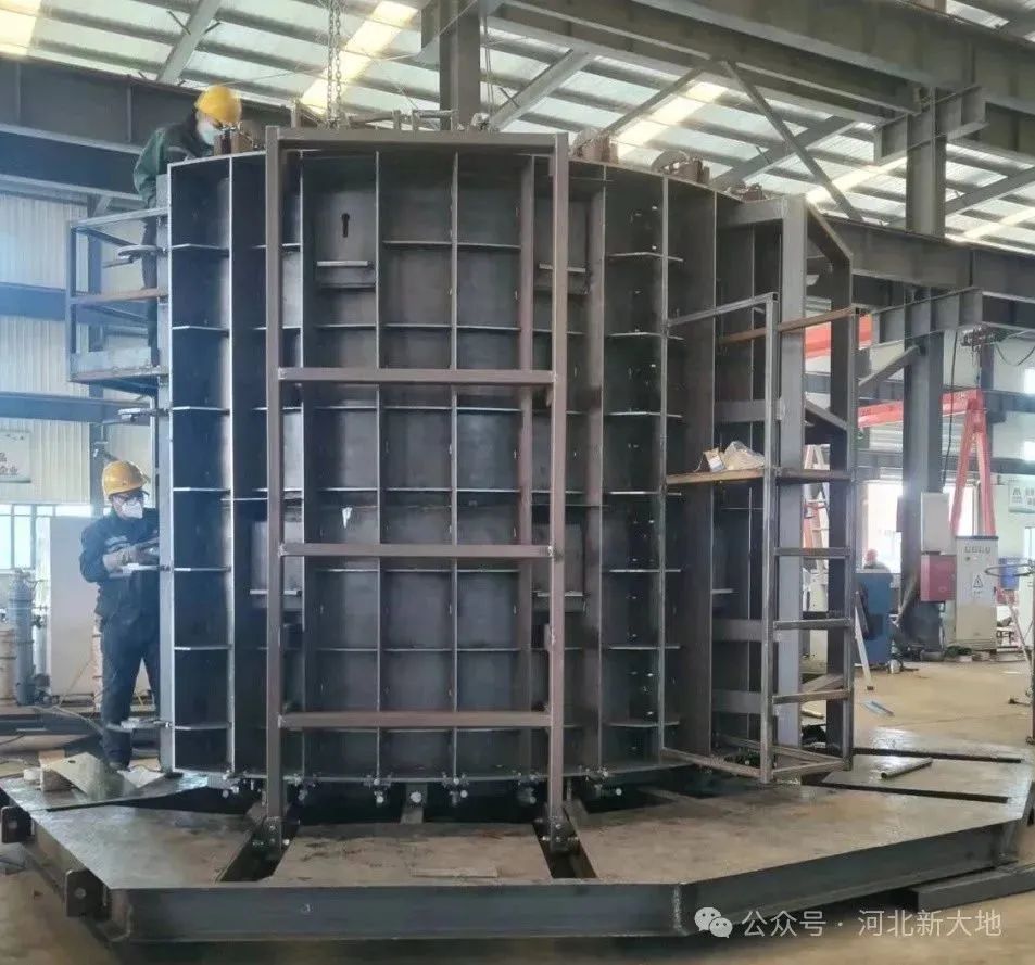 風電立式管片模具首件驗收順利通過！